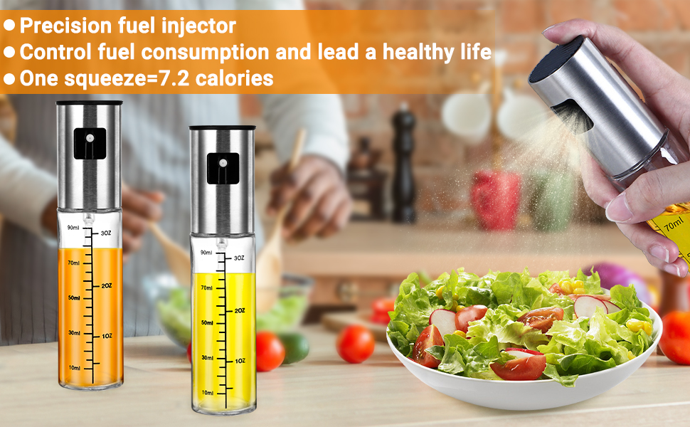 Set de 5 Pulvérisateurs d'Huile 