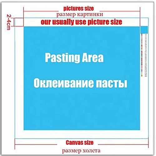 GwyaKawaru 5D Diamant Peinture Diamant Claude François Point de Croix Diamant Broderie Motif décoratif - Nail Gallerys