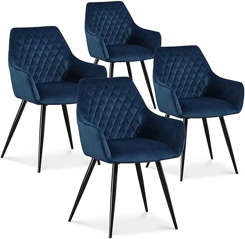 INTENSE DECO Lot de 2 chaises Victoria Vintage Pieds Noir - Nail Gallerys