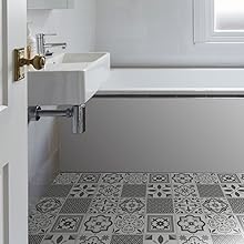 Autocollant de sol pour carrelage de sol - Autocollant de sol