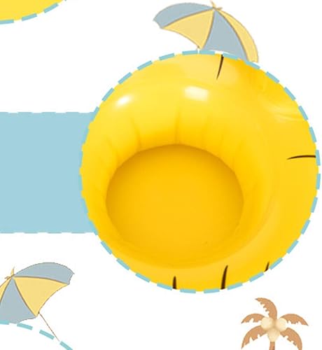 JOYKK Enfants Jouets Petit Canard Jaune Porte-Gobelets Gonflable Dessous De Verre Flottant Porte-Bouteille Porte-Bouteilles - Nail Gallerys