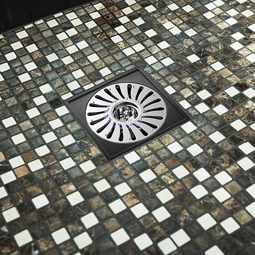 Doudeur de Douche Anti-Odeur - Vanne de vidange Anti-Odor, Installation Facile d'installation en Acier Inoxydable étapes ni Outils compliqués requis. Économisez du Temps et de l'énergie Tout en étant - Nail Gallerys