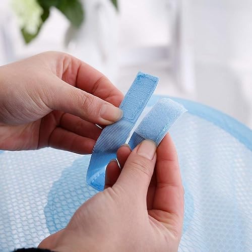 Sentaoa Filet de Rangement Enfant 3 Pcs Filet de Séchage Suspendu Panier Pliable en Maille Rangement pour Peluche Jouets Petits Vêtements Lingerie Chaussettes (Gris(Suspension Velcro), 30 * 110cm) - Nail Gallerys