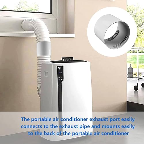 Tuyau Climatiseur Mobile, Adaptateur De Conduite Du Climatiseur, Raccords De Tuyau D'Échappement Portable, Accessoires AC Mobile Pour AC Portable 130 Mm / 150 Mm (130mm) - Nail Gallerys