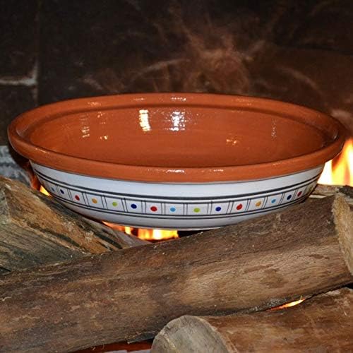Tajine Bakir Royal Pâte à feu - D 31 cm - Nail Gallerys