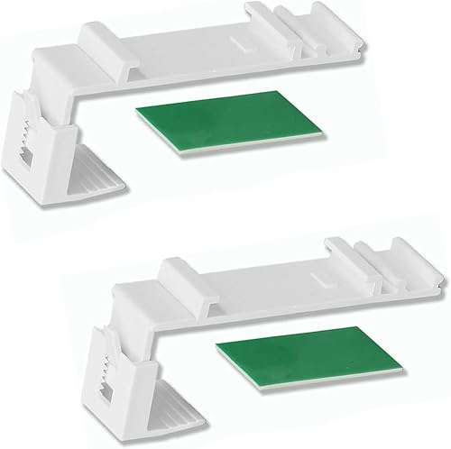 DINSOAVR Supports de store enrouleur, pare-soleil de fenêtre, support de tringle à rideau, accessoires de réparation de rideaux - Nail Gallerys