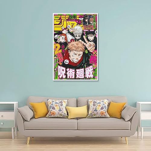 Impression sur toile de manga japonaise Bleach - Décoration murale pour chambre à coucher - 30 x 45 cm - Nail Gallerys