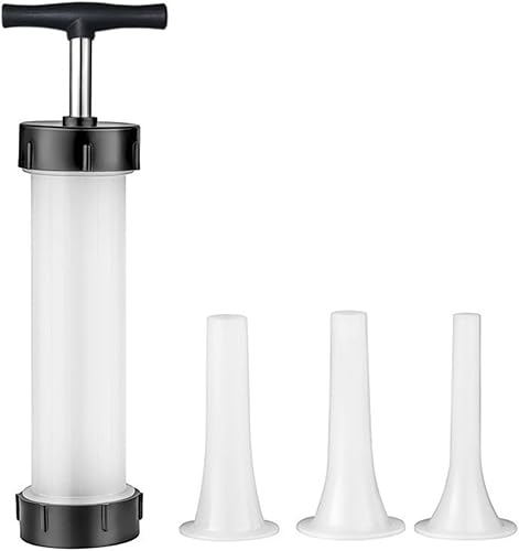 Remplisseuse De Saucisses Outil à Farcir Les Saucisses Remplisseur De Saucisses Remplisseur Saucisses Domestiques, avec 3 Buses MéNagèRes, Ustensiles Cuisine, Adapté Aux Saucisses Faites Maison - Nail Gallerys