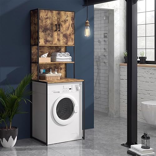 Vicco Meuble Lave-Linge Étagère Lave-Linge Meuble de Salle de Bains Fyrk Placard - Nail Gallerys