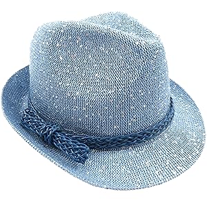 Hutband aus geflochtenem Leder