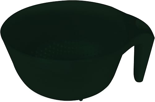 EASY MAKE KU6012 Passoire avec Poignée PP Violet/Rouge/Noir/Vert 25,50 x 22 x 11 cm - Nail Gallerys