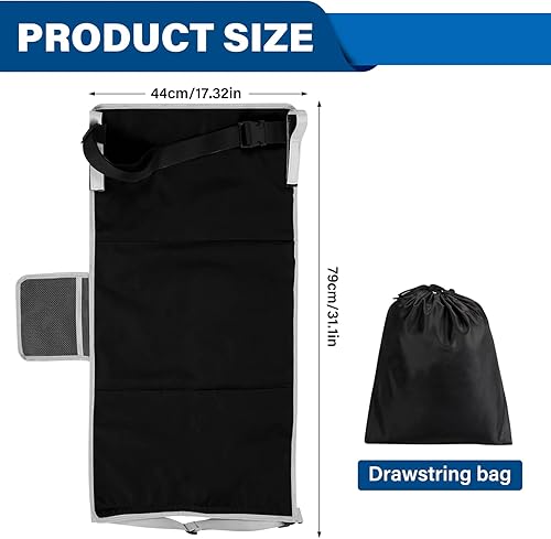 WEGREAT Extension de Siège Avion pour Enfants - Repose-Pieds Portable pour Tout-Petits, Voyages Courte Distance, Noir - Nail Gallerys