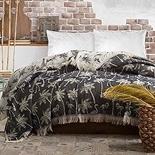 Couverture en palmier