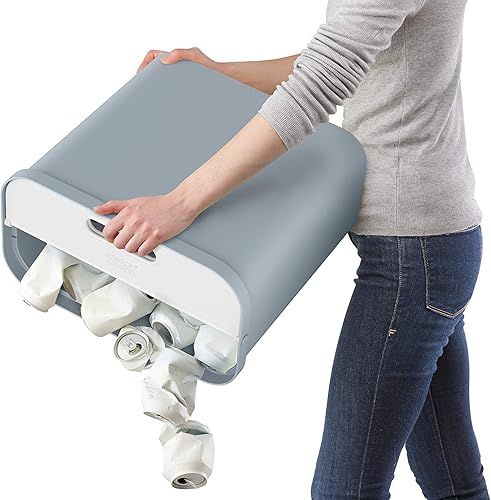 Joseph Joseph 30111 Poubelle de Recyclage 32 litres GoRecycle, Bleu, 32 L - Nail Gallerys