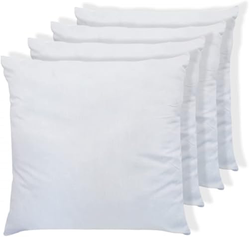 Bleu Câlin Home Collection Lot de 4 Oreillers Moelleux Economiques - 60x60cm - Nail Gallerys