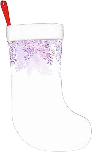 DMORJ Encadrement de fleurs de lilas dans une fleur de Noël : 45,7 cm - Supports cadeaux pour décorations de fête (lot de 1) - Nail Gallerys