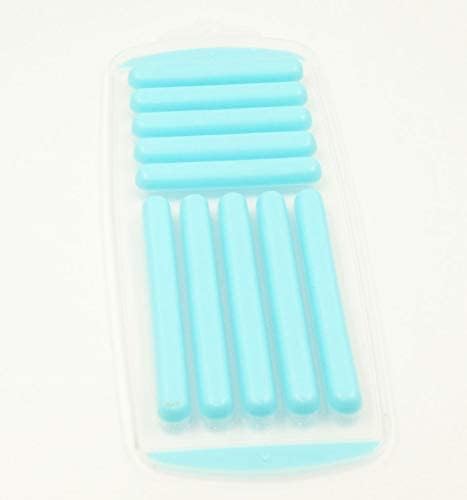 Bac à glaçons Pop Out anti-adhésif en plastique silicone souple 10 bâtonnets 1 couleur au hasard - Nail Gallerys