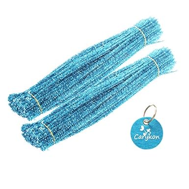 Carykon Tinsel Creative Arts Lot de 200 tiges de chenille 6 mm x 30,5 cm Vert - Nail Gallerys