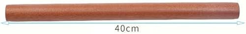 La pâtisserie devient simple avec ce rouleau à pâtisserie en bois naturel adapté à diverses préparations de pâte (25 cm) - Nail Gallerys