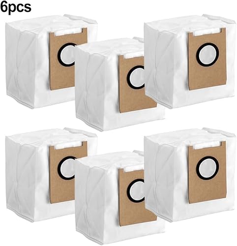 Lot de 6 sacs à poussière de rechange pour aspirateur robot 3 L pour aspirateurs Eufy 3 en 1 E20 V Acuum - Nail Gallerys