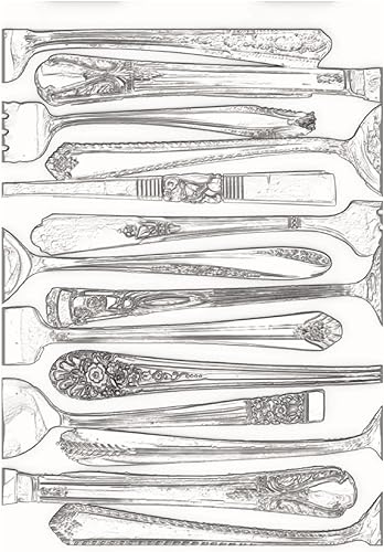 Sizzix 3-D Textured Impressions Gaufrage Dossier Argenterie par Eileen Hull | 666047 | Chapitre 4 2022 EMBOSS, Papier, Taille Unique - Nail Gallerys