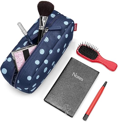 reisenthel multicase Twist Silver - Design coloré et Moderne, étui Multi-usages idéal pour Les cosmétiques, Les Affaires d'école ou de Travail - Nail Gallerys