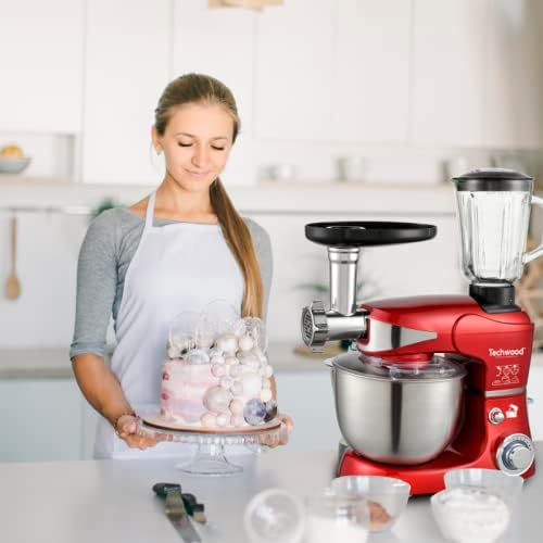 Techwood TRO-5065 Robot Pétrin 5 L + Hachoir +Blender - Nail Gallerys