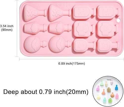 DanLingJewelry Lot de 2 moules à glace en silicone en forme de patte de chien à 2 cavités pour loisirs créatifs - Nail Gallerys