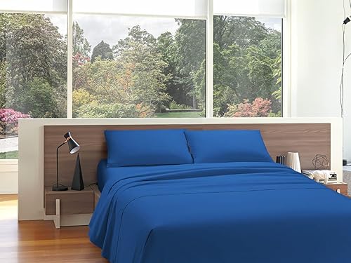 Bee Parure de lit King Size en flanelle de coton chaude effet soie tactile ultrasoft – avec dessous 180 x 200 H 25 cm - Nail Gallerys