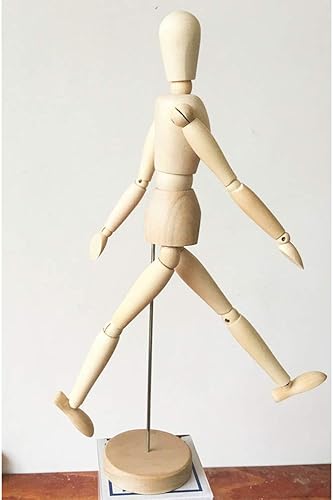 Lot De 3 Figurines De Dessin Artistique En Bois Pour Homme Légères Et Faciles À Dessiner Pour Artistes - Nail Gallerys