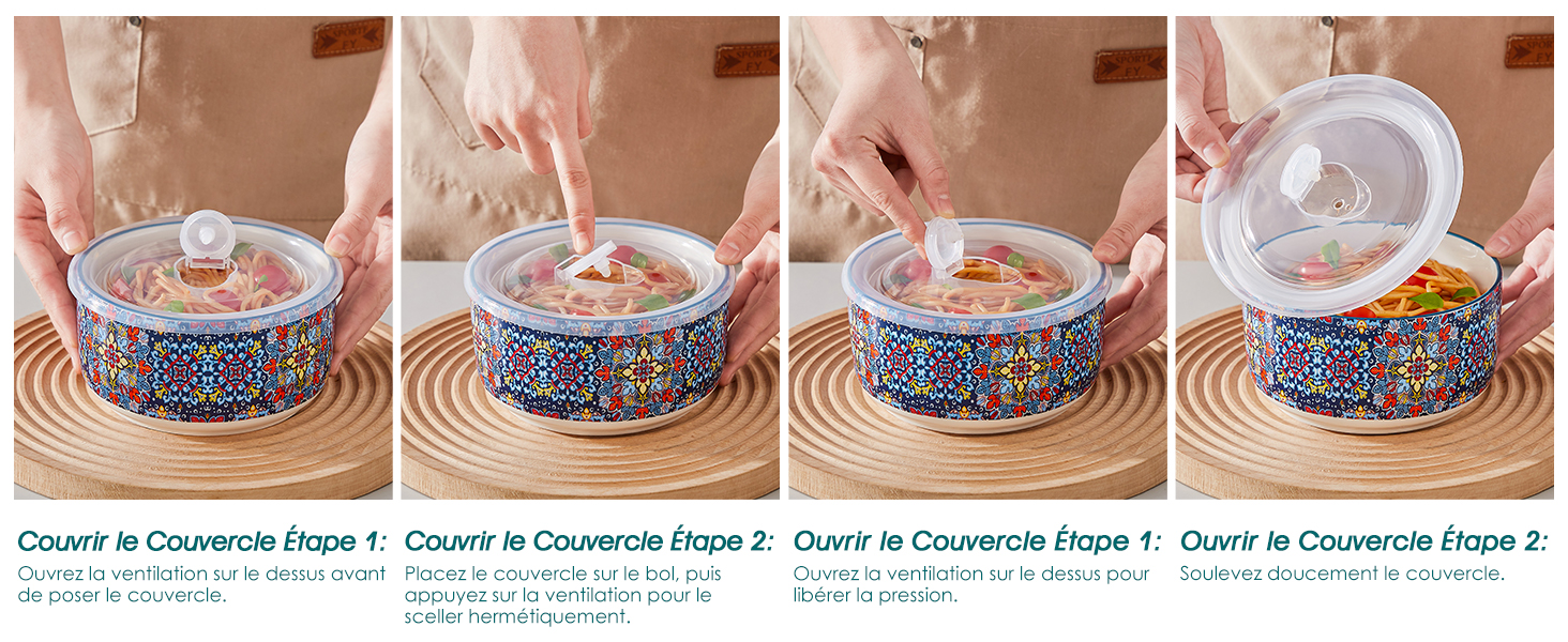 Bols avec Couvercle