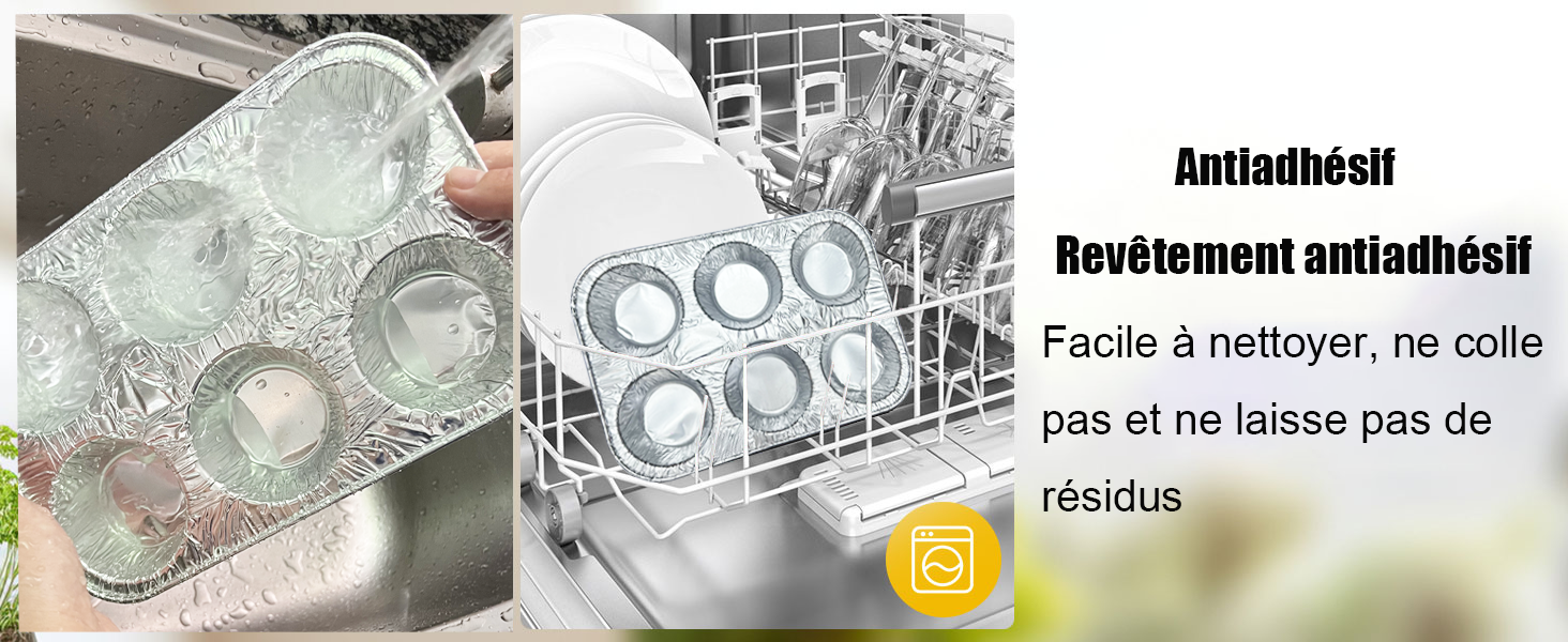 Moules à cupcakes et muffins,Moule a tartelette,Moule cupcake silicone,Moule muffin air fryer