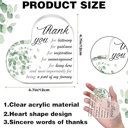 Cadeaux de remerciement pour femmes, cadeaux d'appréciation de plaque de remerciement pour femmes, cadeau femme, cadeaux de remerciement pour collègues et amis - Nail Gallerys