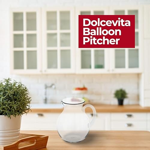 GUZZINI - Carafe Balloon 'Dolcevita', Bio-Based Plastic, Transparent, 16,5x20xh20 - Nail Gallerys