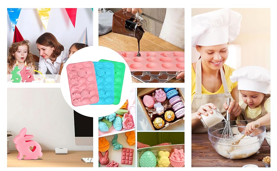 Oeuf De Pâques Lapin Moules