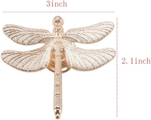 4 Pièces Créatif Or Libellule Forme Commode Boutons Tiroir Poignée Cottage Décoratif Armoire Boutons Meubles Placard Garde Robe Poignée Tire - Nail Gallerys