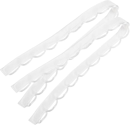 Angoily 1 Paire bretelles de robe de mariée robe blanche robe de mariée blanche Dentelle de mariage Sangles réglables célibataire satin accessoires habillés boucles de sangle en tissu - Nail Gallerys