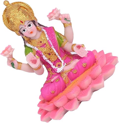 ABOOFAN Figurine De Déesse Résine avec Base Lotus Décoration De Bureau Élégante Et Légère Statue Artisanale pour Intérieur Apaisant - Nail Gallerys