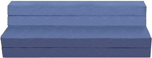 BOLLI Matelas Pliable 135x190x12cm - Matelas Futon Pliant 2 en 1 - Matelas Mémoire de Forme - Canapé Lit pour Adulte Enfant - Matelas d'Invités et Matelas de Voyage - Nail Gallerys