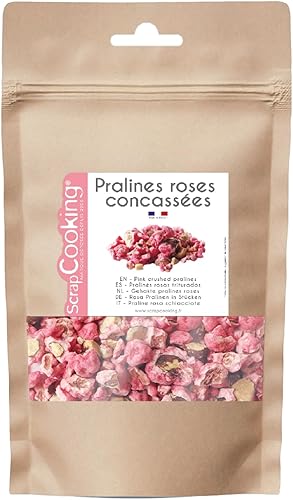 Scrapcooking Pot de Pralines Roses Concassées - Nail Gallerys
