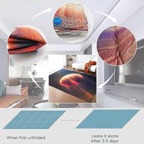 Sxakswol Tapis de Salon Tigre Tapis 80x150 cm Poil Court Moderne Chambre Enfant Adulte Animal 3D Doux Lavable Antidérapant pour Entrée, Cuisine, Couloir a-6092 - Nail Gallerys