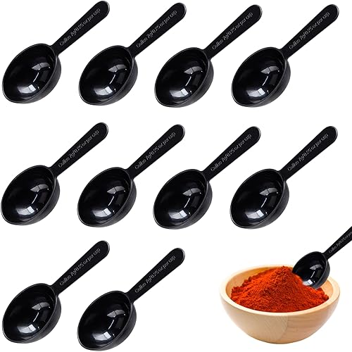 HANIUTTY 10 PCS Cuillères à Café Réutilisables en Plastique Cuillères Doseuses Multifonctionnelles cuillère à Café, Pour Café Thé Lait Farine Pour La Maison Le Restaurant La Boutique - Nail Gallerys