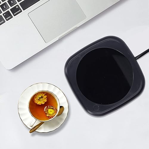 Chauffe-Tasse à Café, Arrêt Automatique à Température Constante Chauffe-Tasse à Café Pratique Chauffe-café pour Bureau pour Café, Lait, Thé, Bureau, Maison(Le) - Nail Gallerys