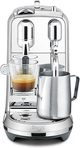 Sage BNE800 Nespresso Creatista Plus Machine à dosettes à café en acier inoxydable brossé, 1600 W, 1,5 L - Nail Gallerys
