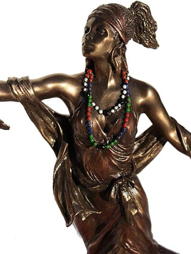 Finition Bronze OYA Africaine déesse orishas Statue Yoruba (Santeria - Nail Gallerys