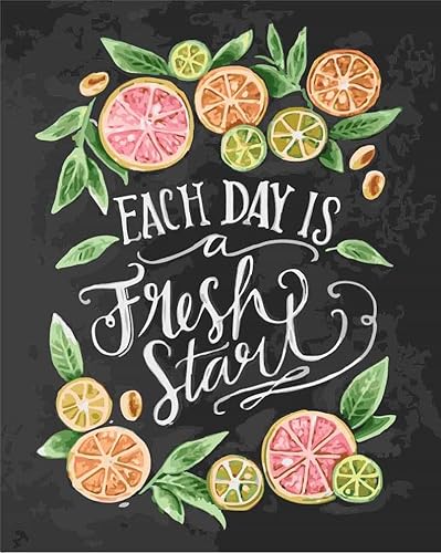 Awesocrafts Kit de peinture par numéros, pour adultes et enfants, 40,6 x 50,8 cm (guitare, sans cadre) - Nail Gallerys