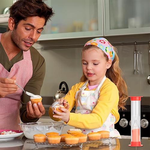 KOLZEMV 6 Pezzi Clessidra Set,Colorate Clessidra per Bambini 30secondes, 1/2 /3/5 /10 minutes,Clessidra Bambini Sono Utilizzate Ldeali per Aula, Cucina, Giochi e Decorazioni per CASA e Ufficio - Nail Gallerys