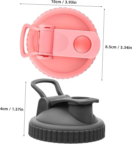 ULTECHNOVO 4 Pièces couvercles de bocaux Couvoirs de pot pot versez le couvercle pot vers le haut couvercle verseur de bocal de bocaux Plastique - Nail Gallerys