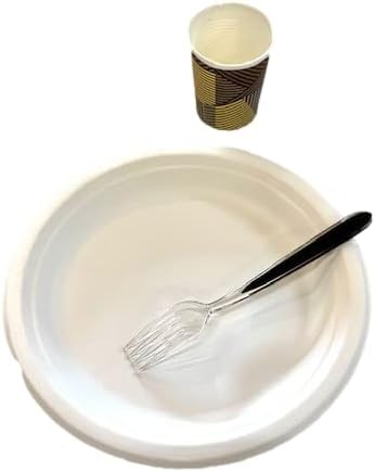 Fourchette bicolore cristal et noir couvert réutilisable par 500 - Nail Gallerys