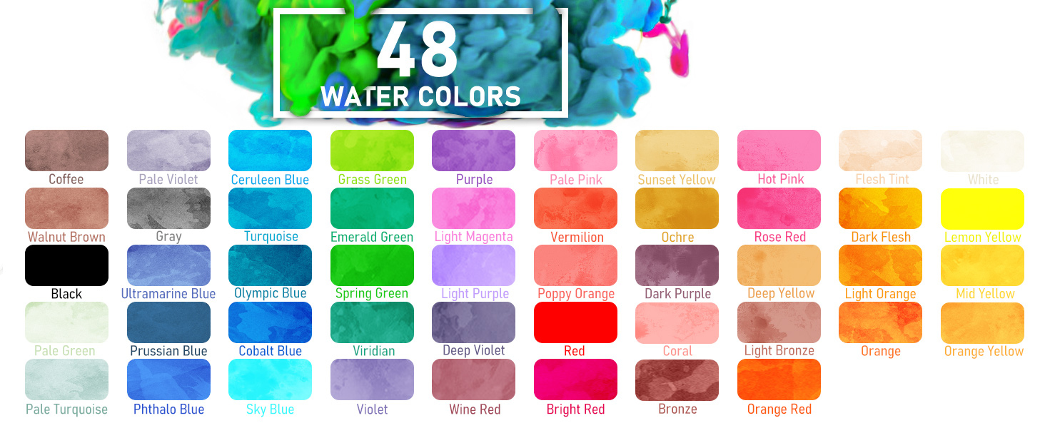 Watercolour Paint Set